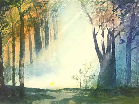 水彩画练习(一)