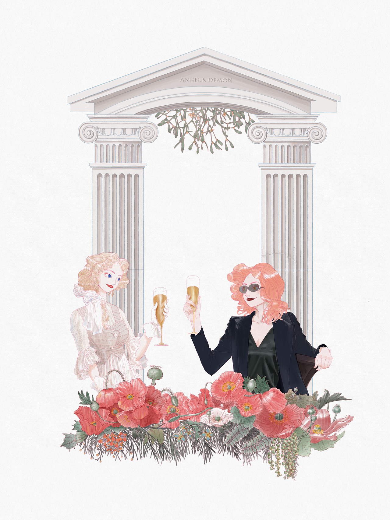 Good Omens同人作品（图ZMjI3NzM3MTg4） - 艺术插画 - 站酷设计师阿箔luxbo原创素材 - 站酷ZCOOL