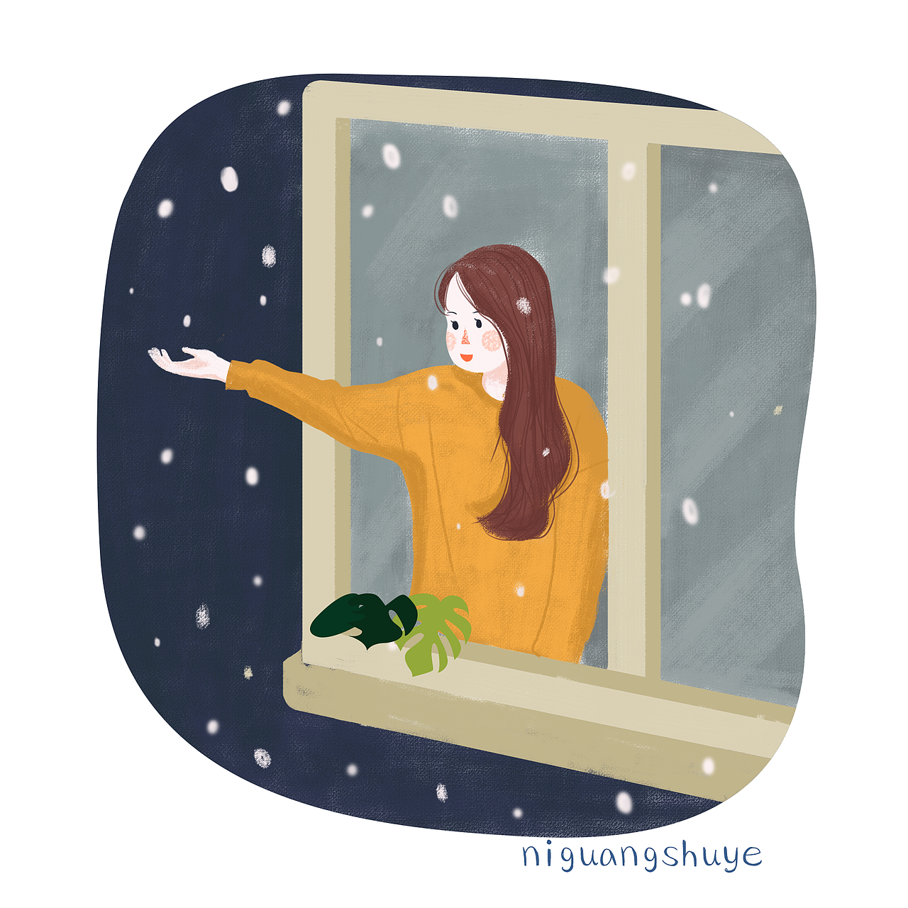 日常插画（一）（图ZMTA0MTM1MDQ0） - 商业插画 - 站酷设计师niguangshuye原创素材 - 站酷ZCOOL