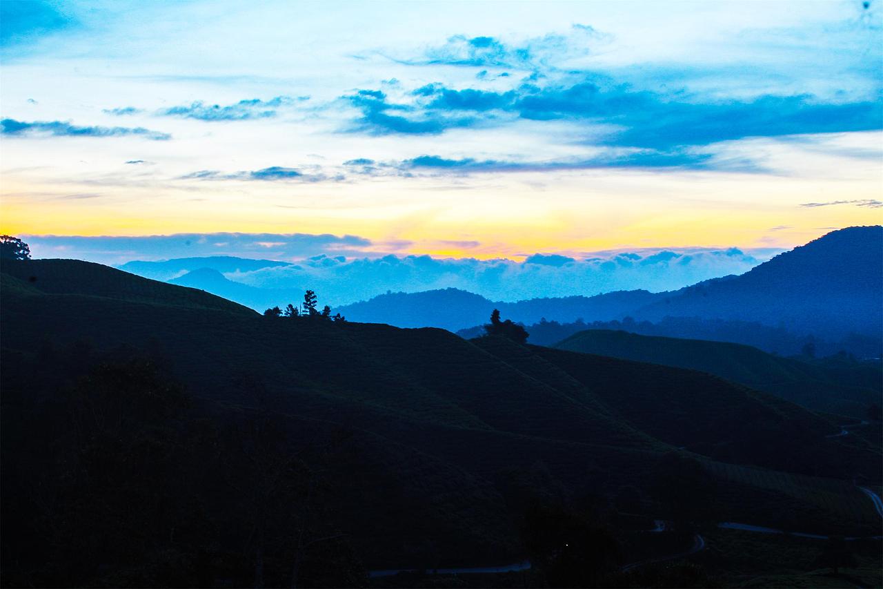 日出,与日落很像。谁能告诉我怎么分辨呢?