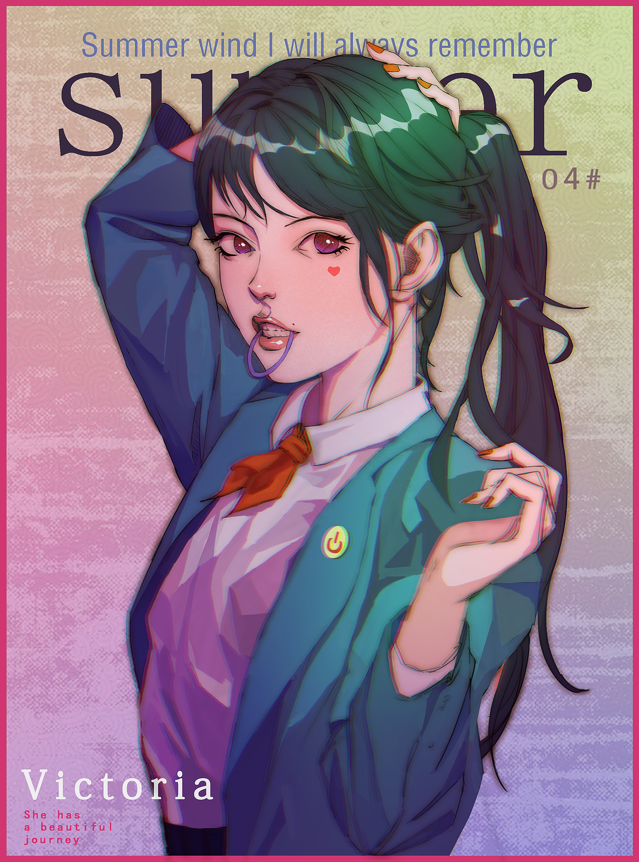 summer系列（图ZMjA1ODY4NDQw） - 商业插画 - 站酷设计师凯文132原创素材 - 站酷ZCOOL