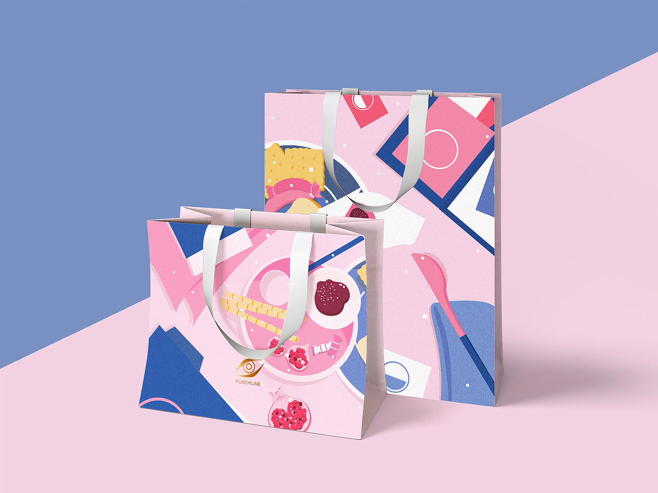 【包装设计】早餐食品包装设计图案设计