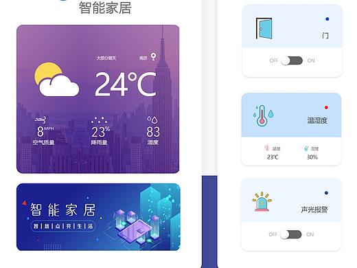 AIOT智能家居控制页面