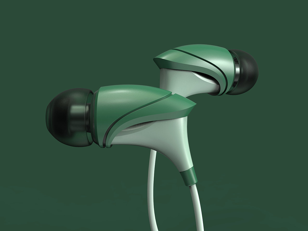 耳机建模渲染练习