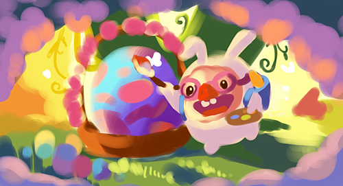 一张欧美Q插图的过程（图ZMjY4OTY3NDQ0） - 游戏原画 - 站酷设计师绵羊一号原创素材 - 站酷ZCOOL