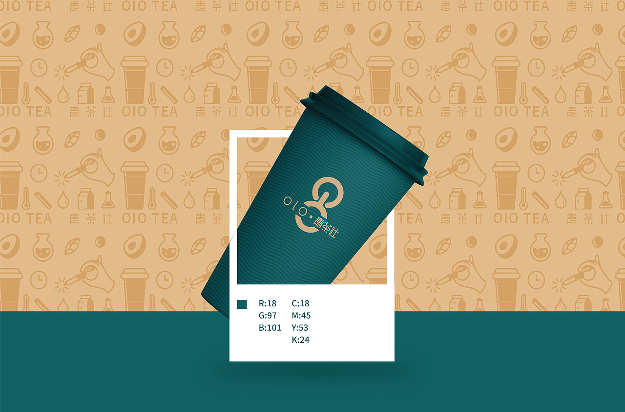 olo·青茶社（奶茶logo）（图ZMjQ2NjY2OTQ0） - 品牌 - 站酷设计师鑫动不如行动原创素材 - 站酷ZCOOL