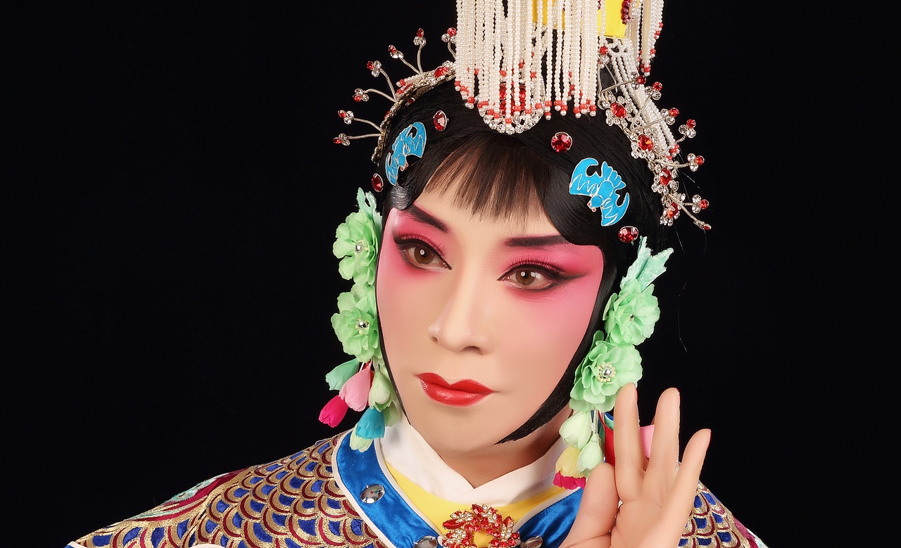 我的京剧照——京剧霸王别姬    --虞姬