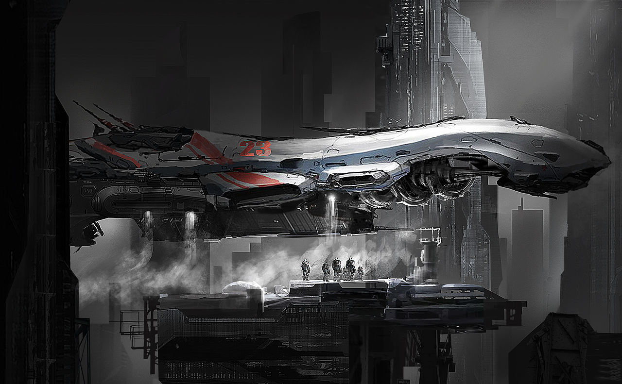 三体战舰_南神概念设计-站酷zcool