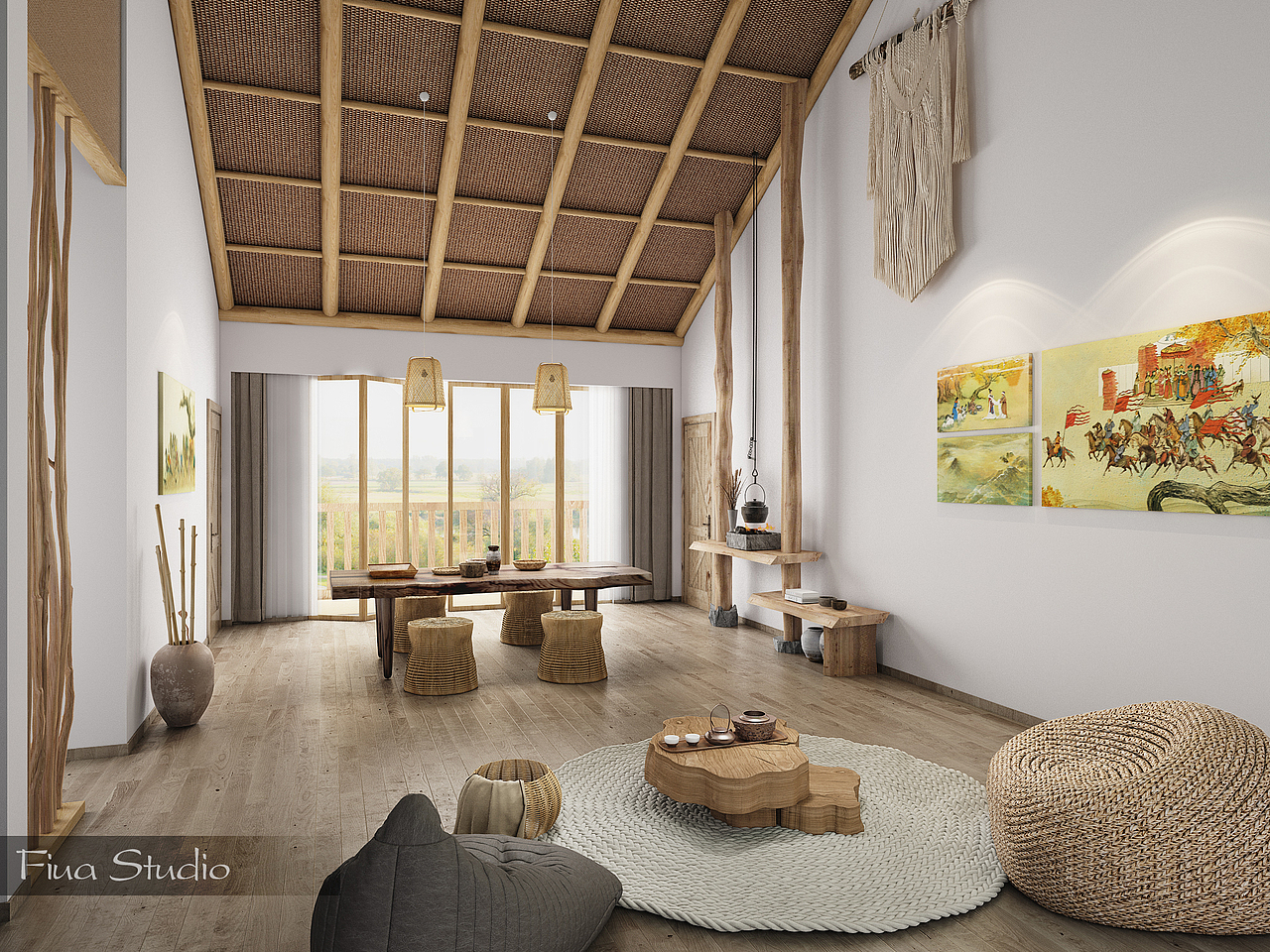 民宿（图ZMjc1NzUzNjY4） - 商业空间设计 - 站酷设计师奕行空间设计原创素材 - 站酷ZCOOL