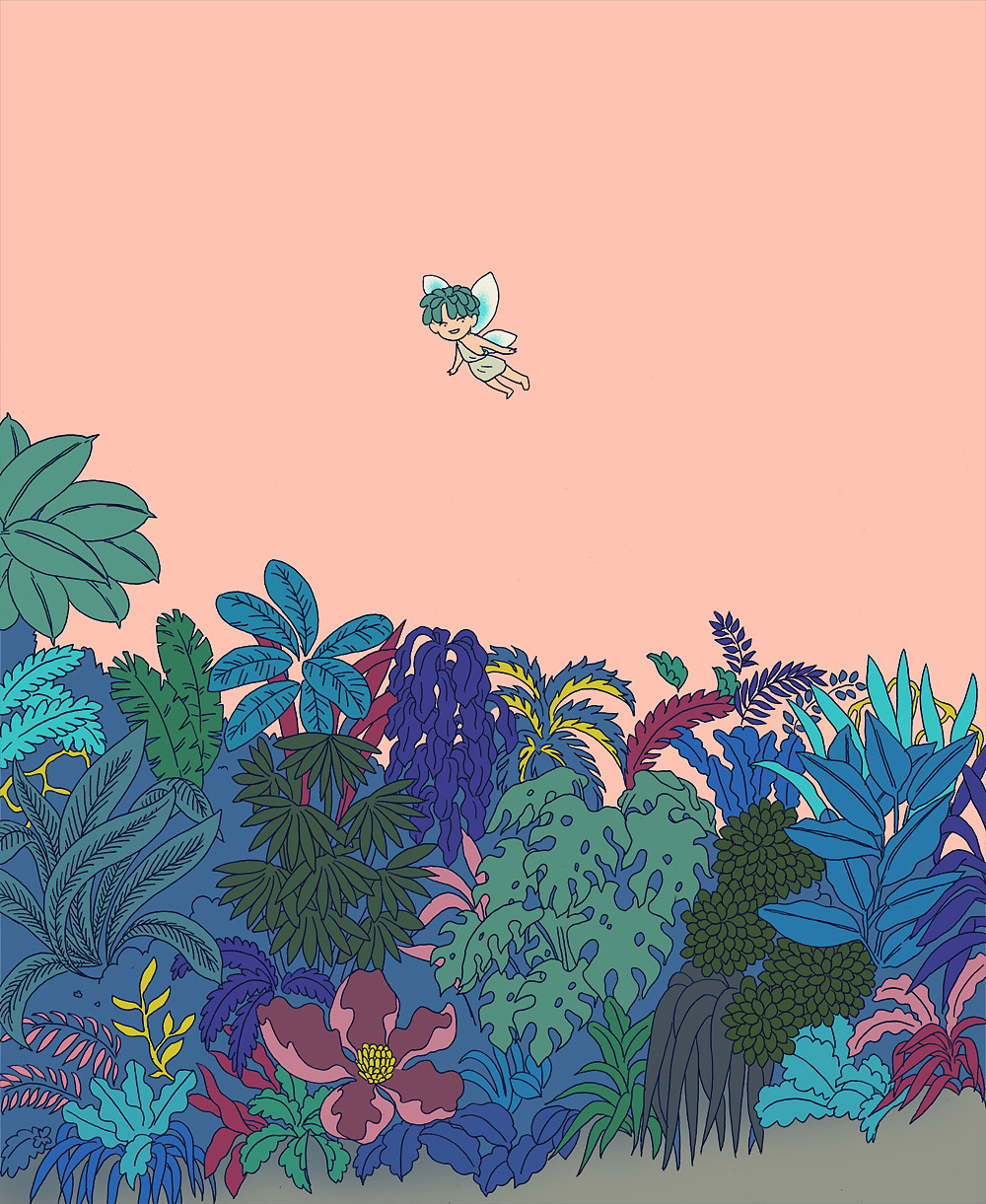 Peach Blossom Springs（图ZMTIwMTkyMDgw） - 商业插画 - 站酷设计师YUCHENNN原创素材 - 站酷ZCOOL