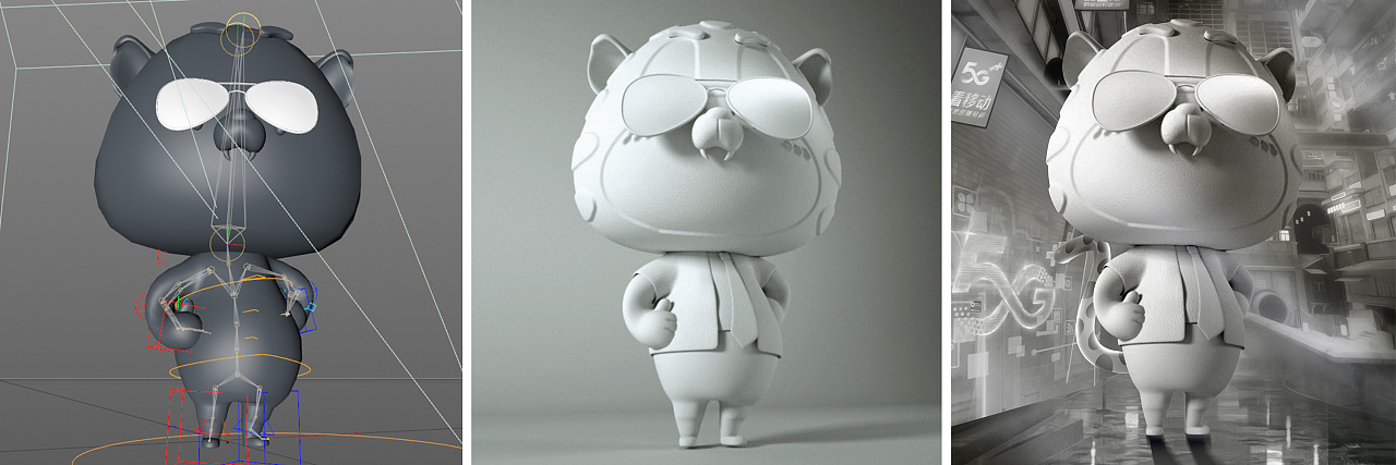 云南移动豹豹ip系列海报