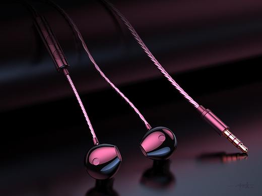 天籟螺旋耳機渲染（個人主頁-ZMzcwMDYzMzI=） - 場景 - 站酷設計師Destiny李逍遙原創(chuàng)素材 - 站酷ZCOOL