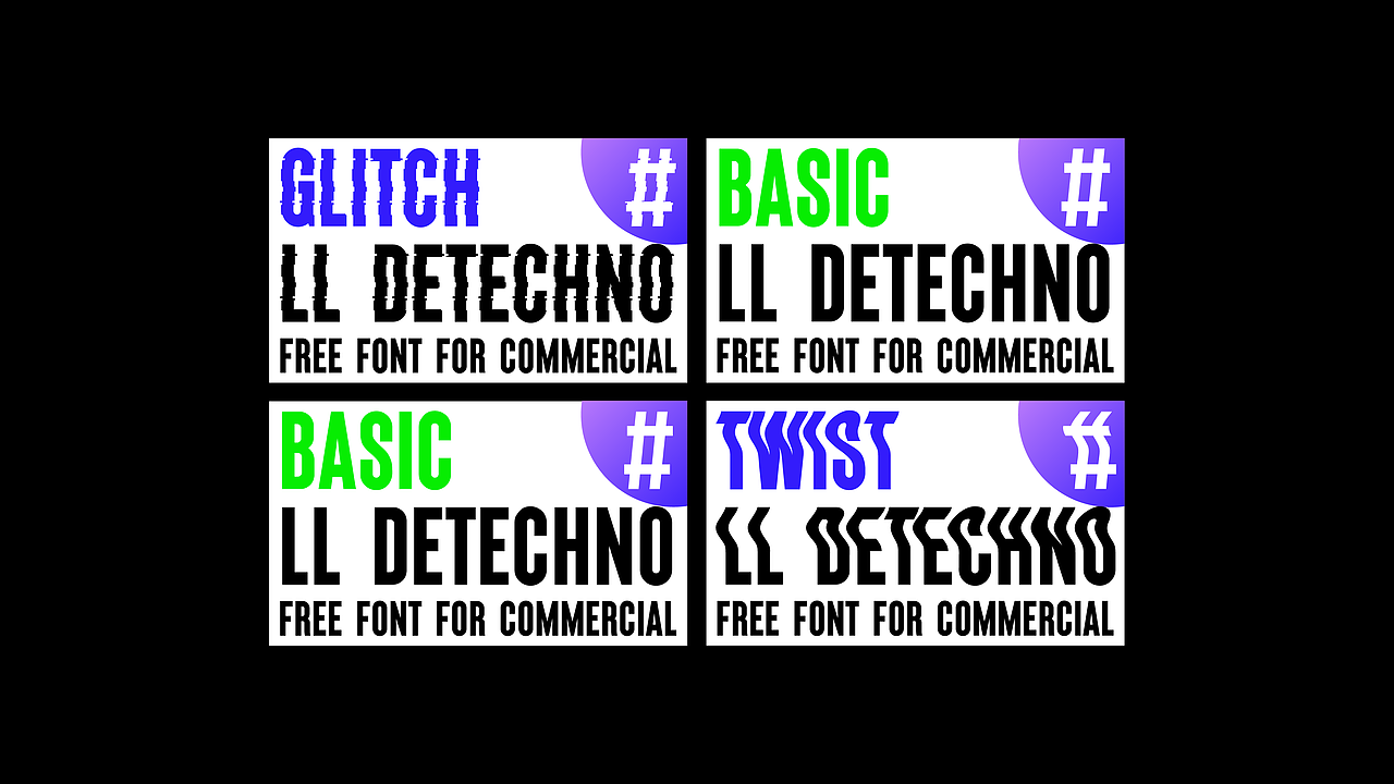 LL DEtechno｜西文可变字体（图ZMjMzMTc3MjY0） - 字体/字形 - 站酷设计师LUKELEE_OneOnOne原创素材 - 站酷ZCOOL