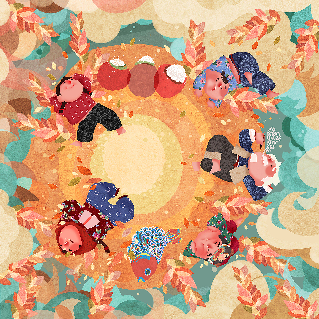 老稻农（图ZNTAwMDg5MTY=） - 商业插画 - 站酷设计师南瓜匠原创素材 - 站酷ZCOOL