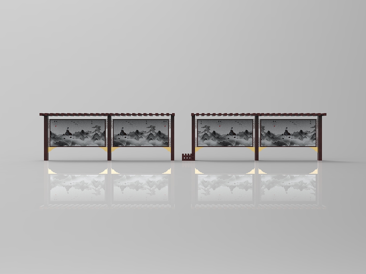 湘春路社区宣传栏设计