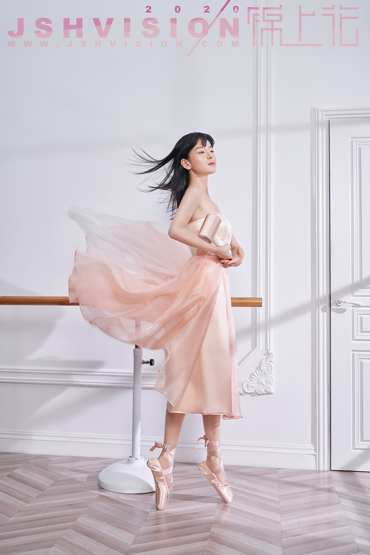 薄雾玫瑰 | 素士H5粉金升级版吹风机海报拍摄