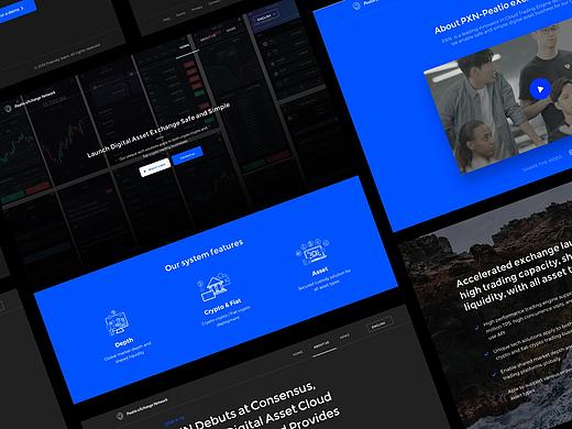 PXN / Concept of blockchain business Platform 