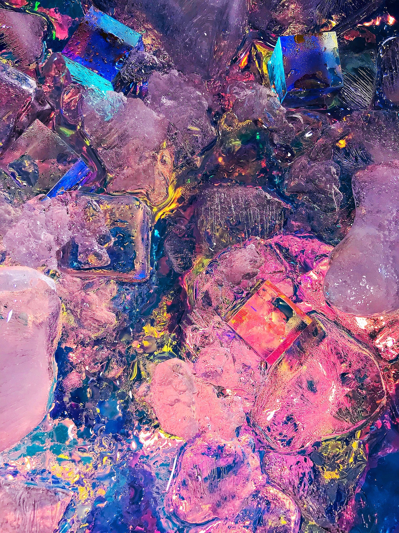 早期指甲油拍摄的效果