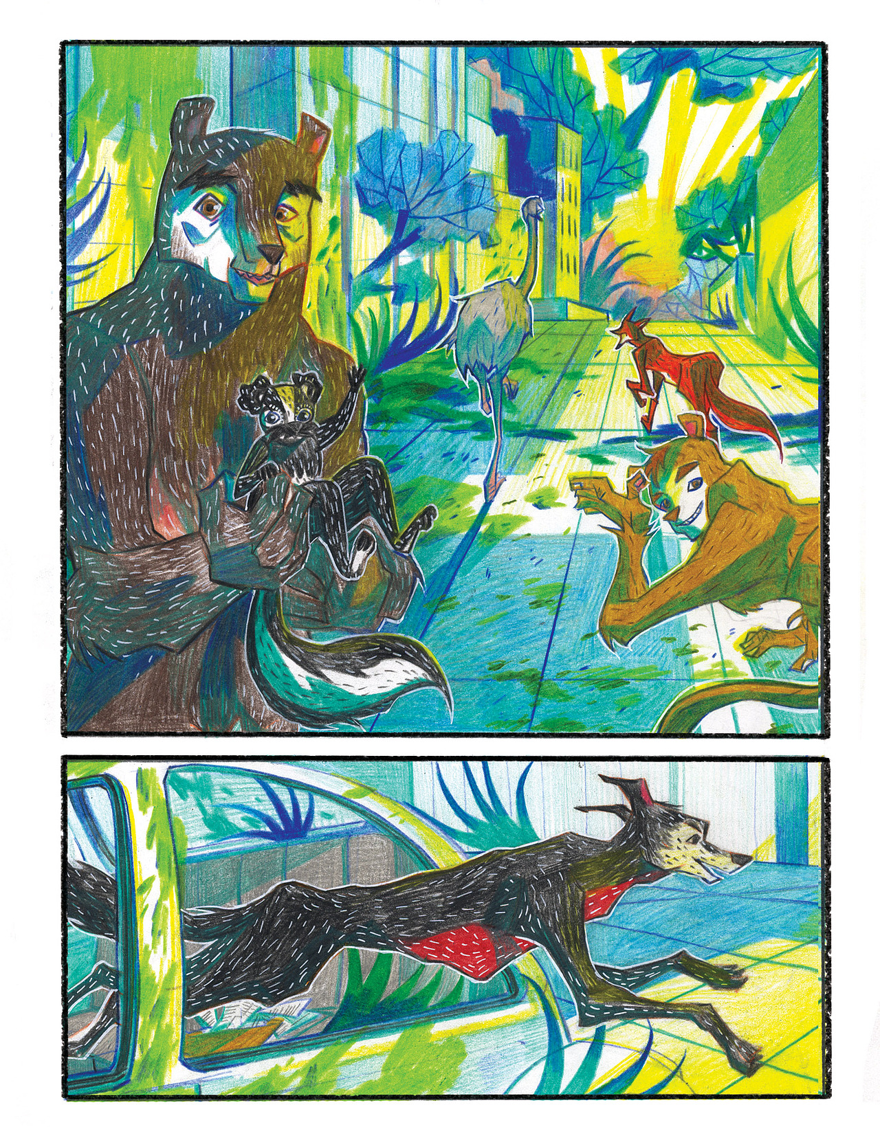 短篇漫画《Dyolan Dog - Welcome to the jungle》