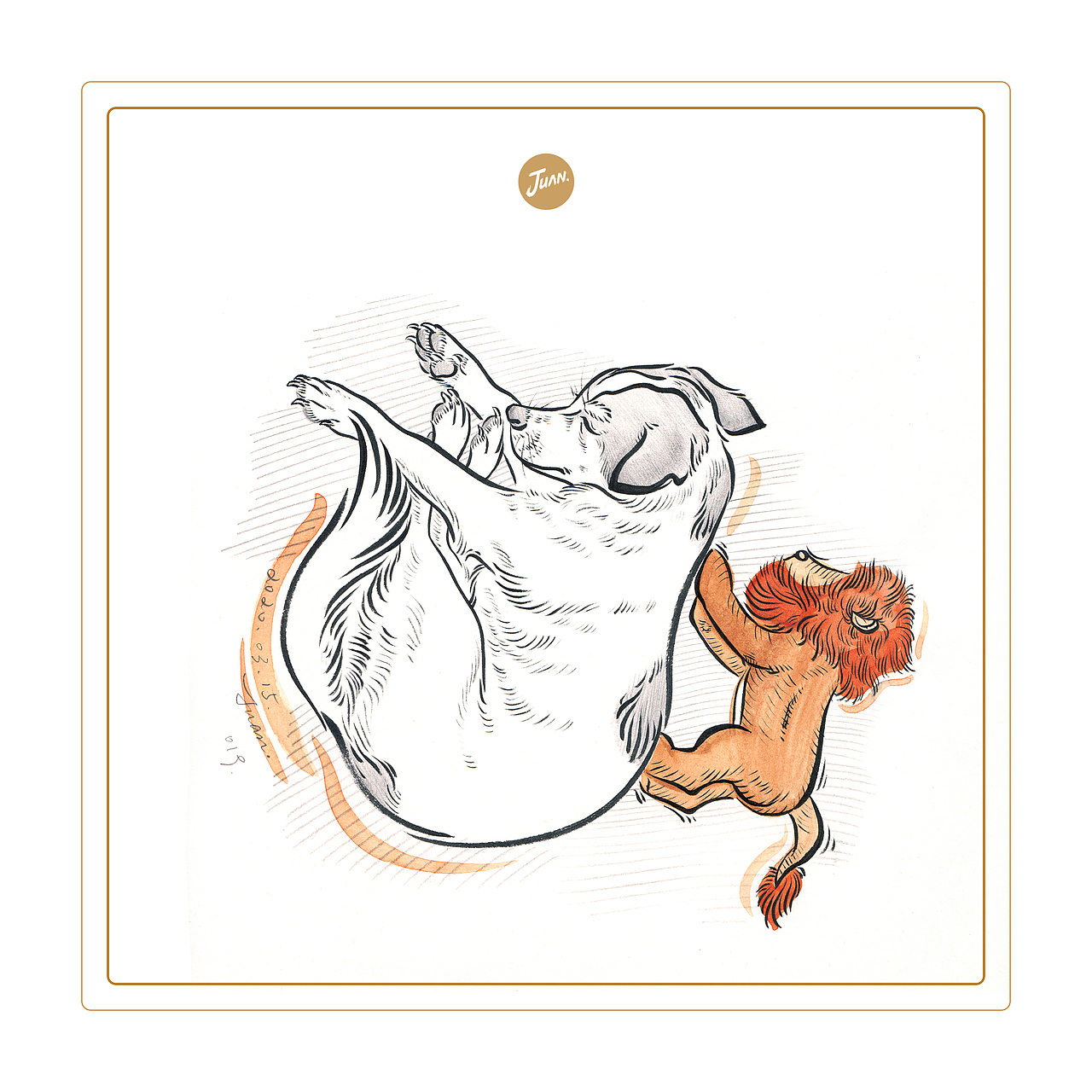 宠物速写（图ZMjA0Mzc1Nzg4） - 创作习作 - 站酷设计师刘晓娟JUAN原创素材 - 站酷ZCOOL