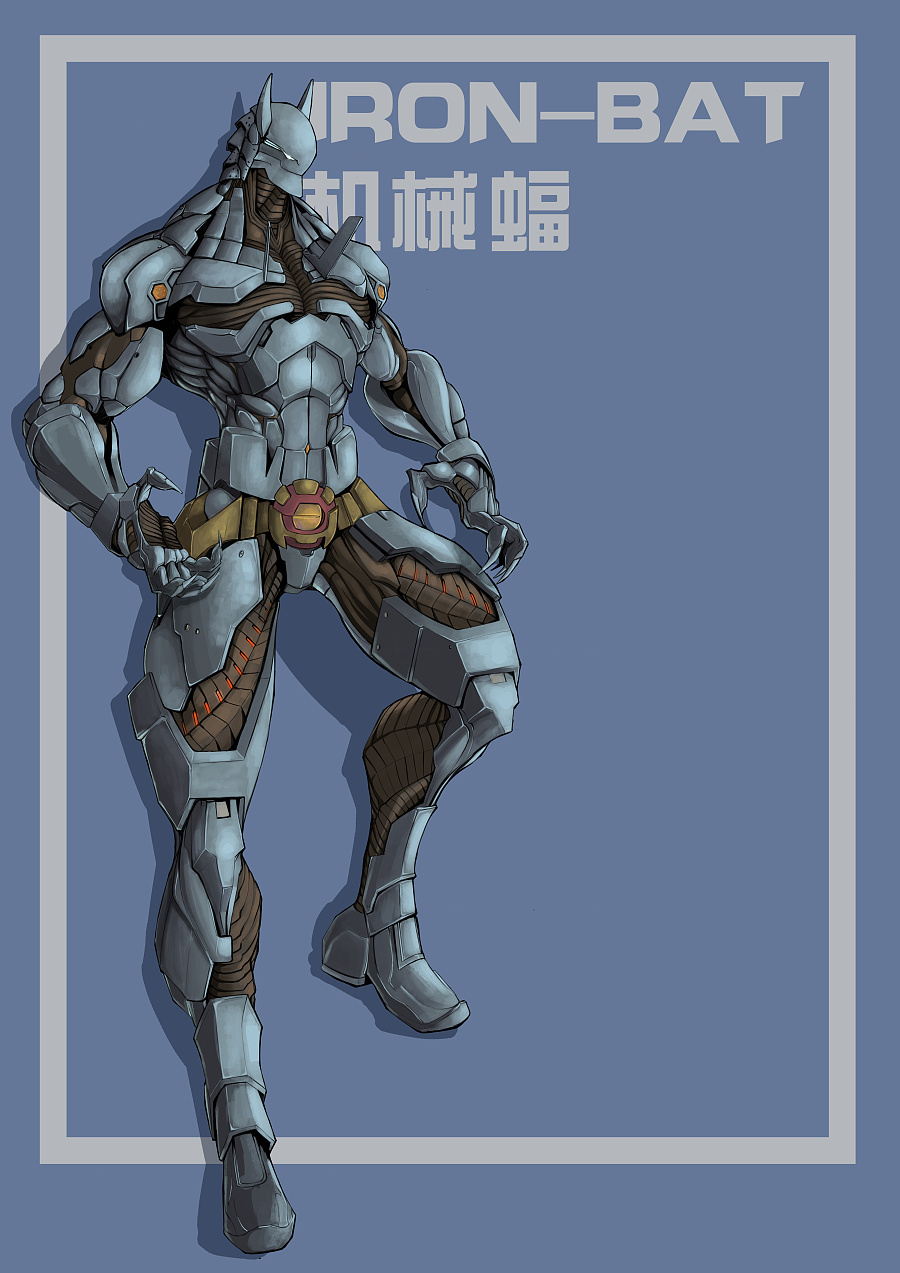 原创作品:机械蝙蝠侠