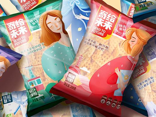 零食包装 | 寄给未来锅巴包装设计