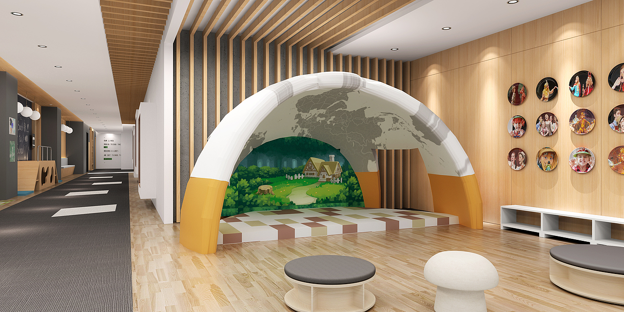 北欧风幼儿园设计