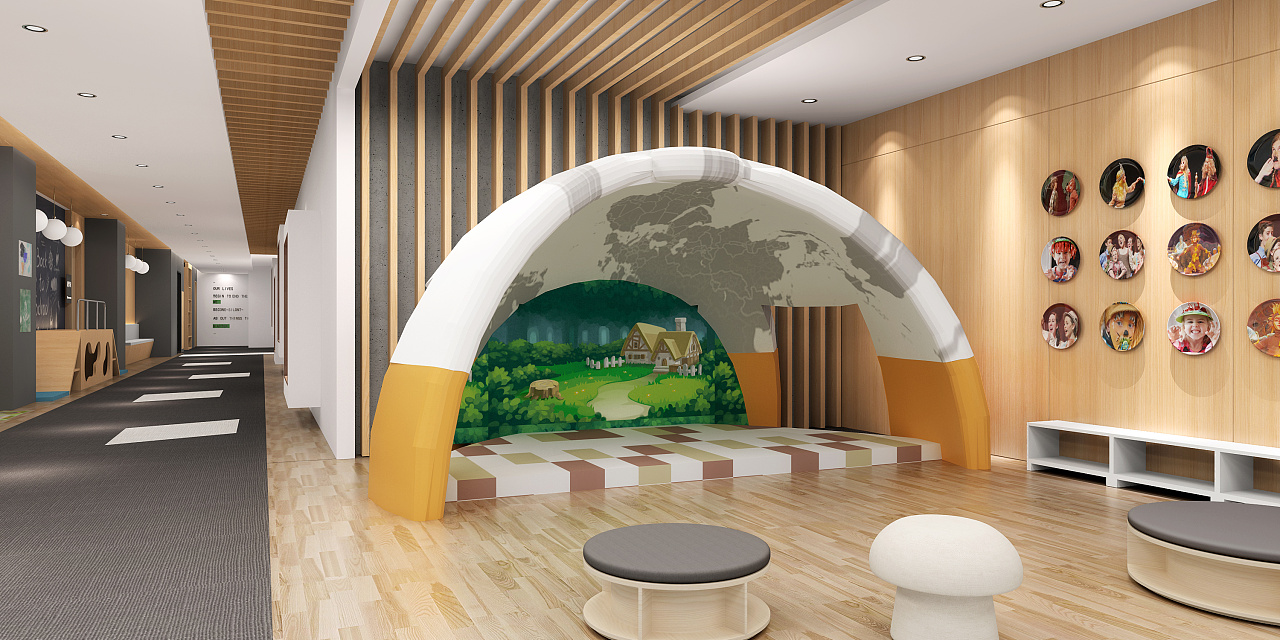 北欧风幼儿园系列套图