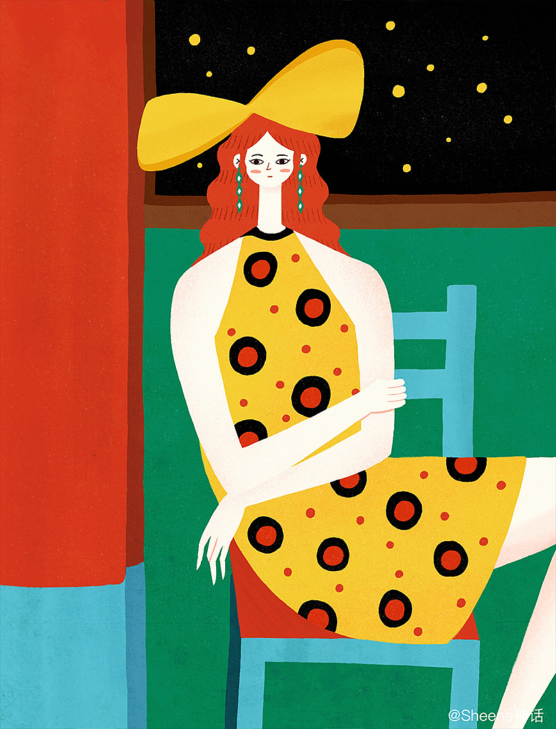 创意系列一组插画