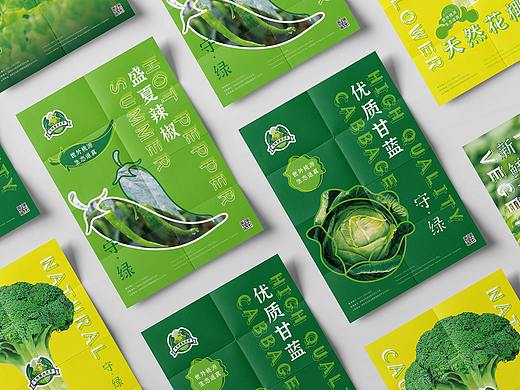 龙腾磨盘蔬菜|品牌设计