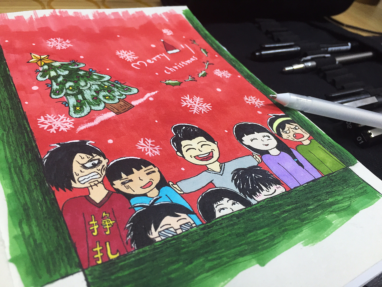 2018 : 最后的一些涂鸦小画儿~~