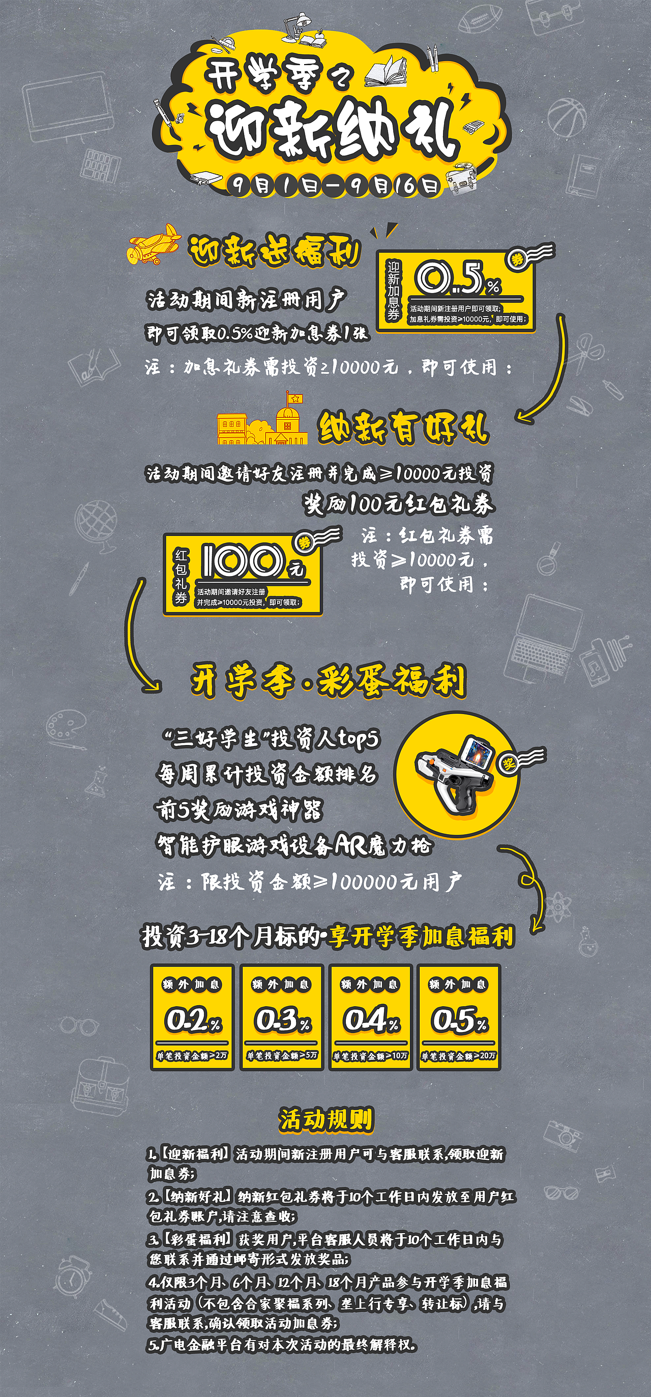 开学季主题活动（图ZMTI3MjU2NzU2） - 运营设计 - 站酷设计师兔小婵原创素材 - 站酷ZCOOL