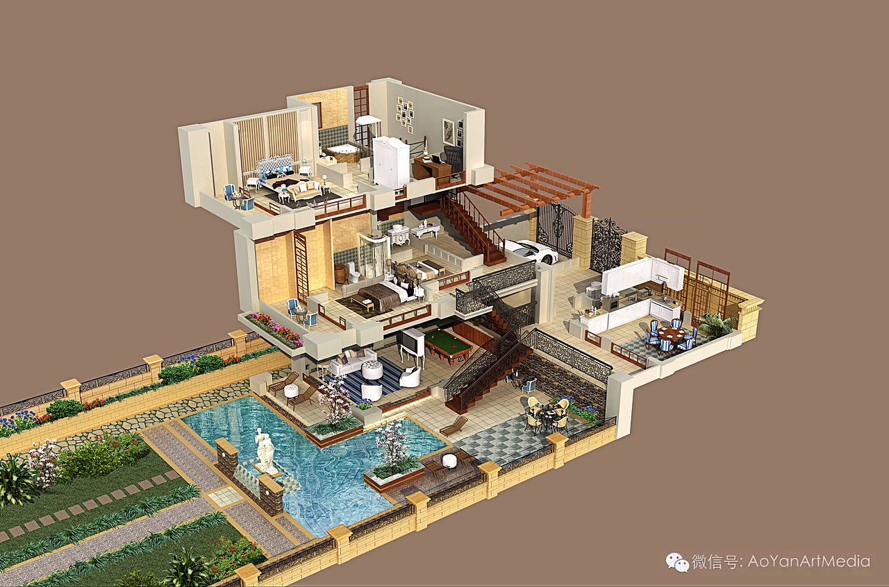 复式户型设计表现