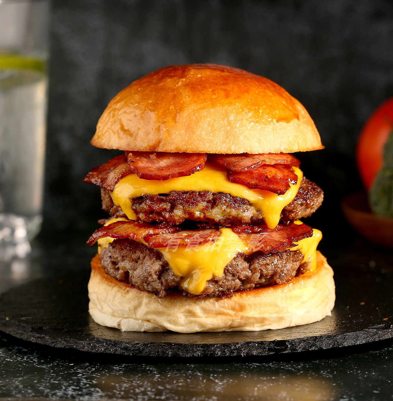 深圳食品美食摄影--汉堡意面拍摄