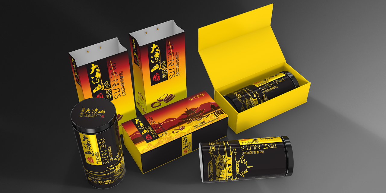 松子休闲快消品食品包装设计|零食包装设计（图ZMjYyNjc2NDI4） - 包装 - 站酷设计师传音品牌设计原创素材 - 站酷ZCOOL