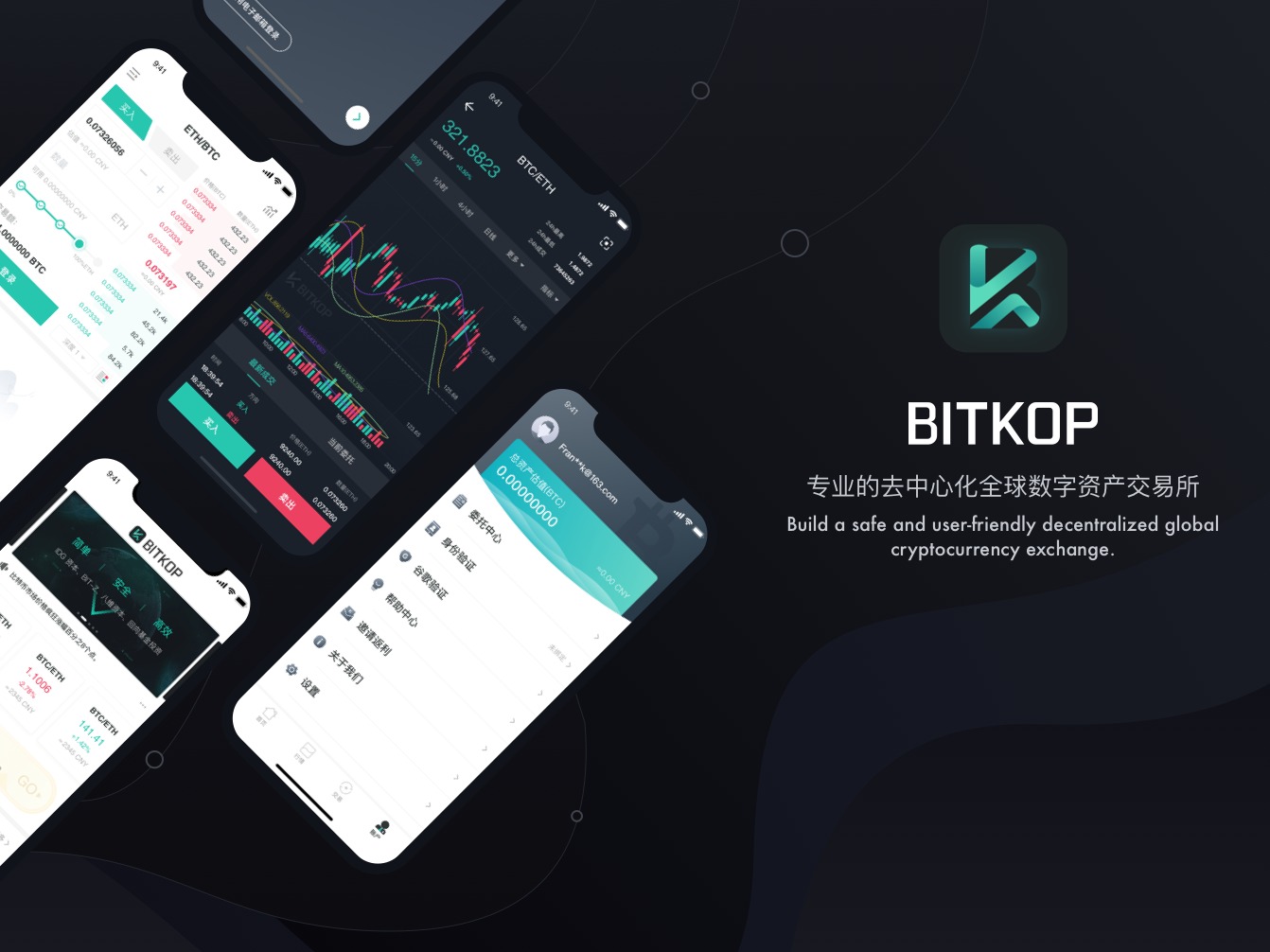 BITKOP App Design