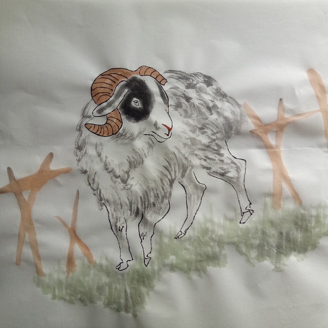 国选书画——十二生肖（图ZMTk4NTgxOTA4） - 绘画 - 站酷设计师国选书画原创素材 - 站酷ZCOOL