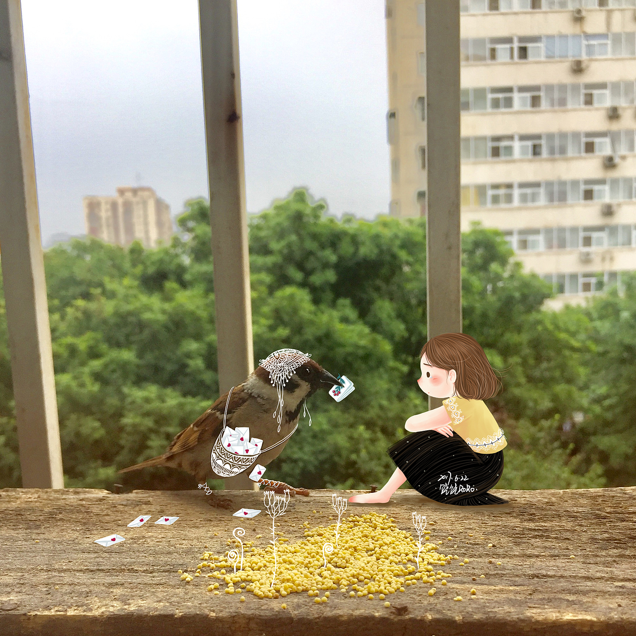 饶饶的肥啾（图ZODMyNjUwNjQ=） - 新锐潮流插画 - 站酷设计师饶饶RORO原创素材 - 站酷ZCOOL