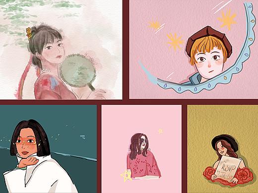 个性头像（个人主页-ZNDYwMTk4MTI=） - 艺术插画 - 站酷设计师左瞤原创素材 - 站酷ZCOOL