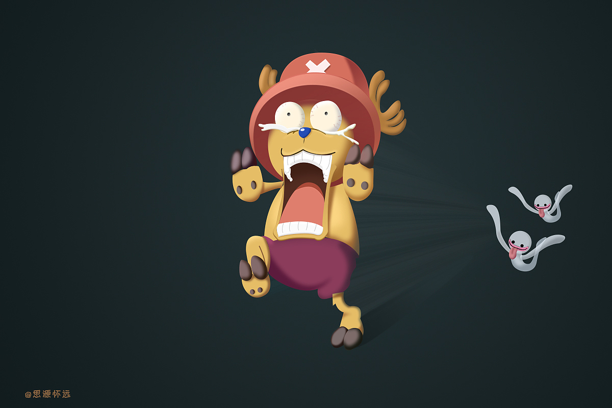 萌萌噠喬巴鼠繪（圖ZNjA4MDc2NzI=） - 創(chuàng)作習作 - 站酷設(shè)計師宅男大魔包原創(chuàng)素材 - 站酷ZCOOL