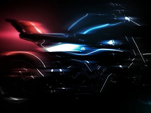 摩托车创意三维