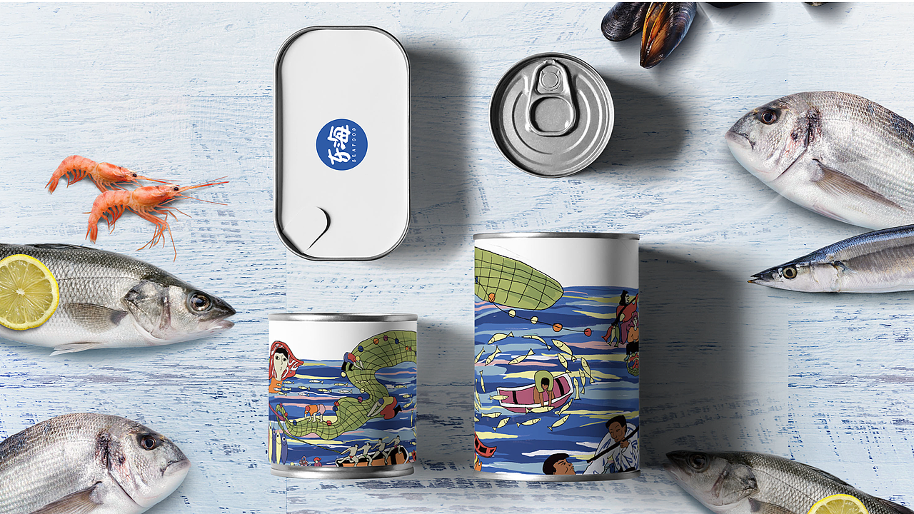 东海海鲜市场_品牌策划（图ZMjAwNzY2OTI4） - 品牌 - 站酷设计师CUOCUO啊原创素材 - 站酷ZCOOL