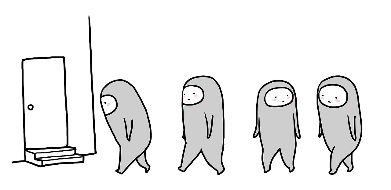 离家出走的恋爱小人（图ZMTEyMjg1MjY0） - 艺术插画 - 站酷设计师灵兽小灵原创素材 - 站酷ZCOOL