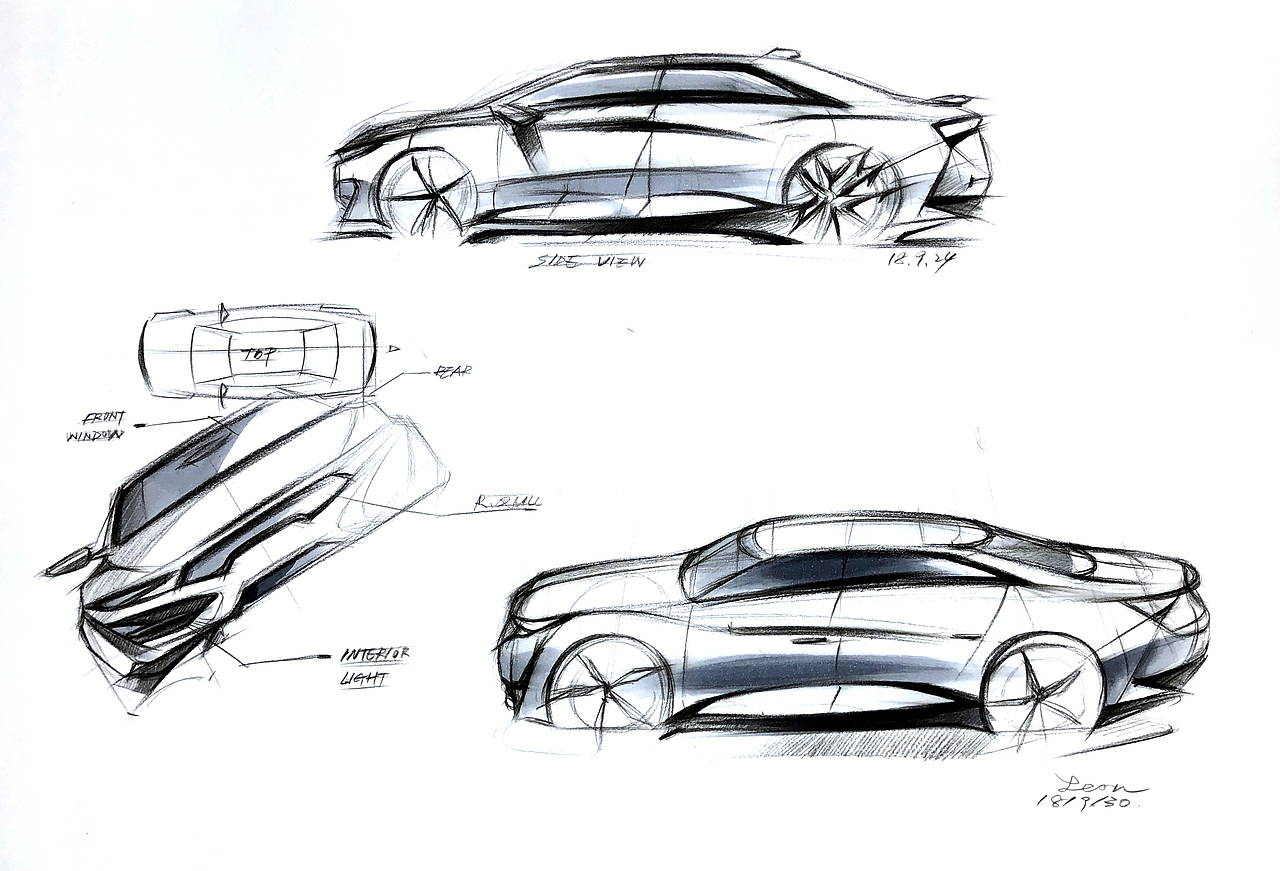 考研期间的手绘