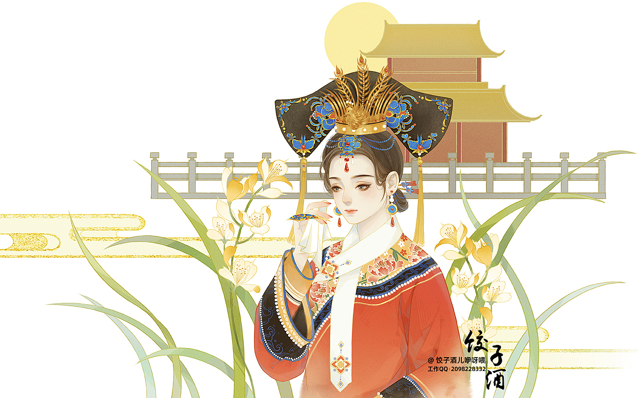 拭泪（图ZMTg1NDI2ODAw） - 商业插画 - 站酷设计师饺子酒儿原创素材 - 站酷ZCOOL