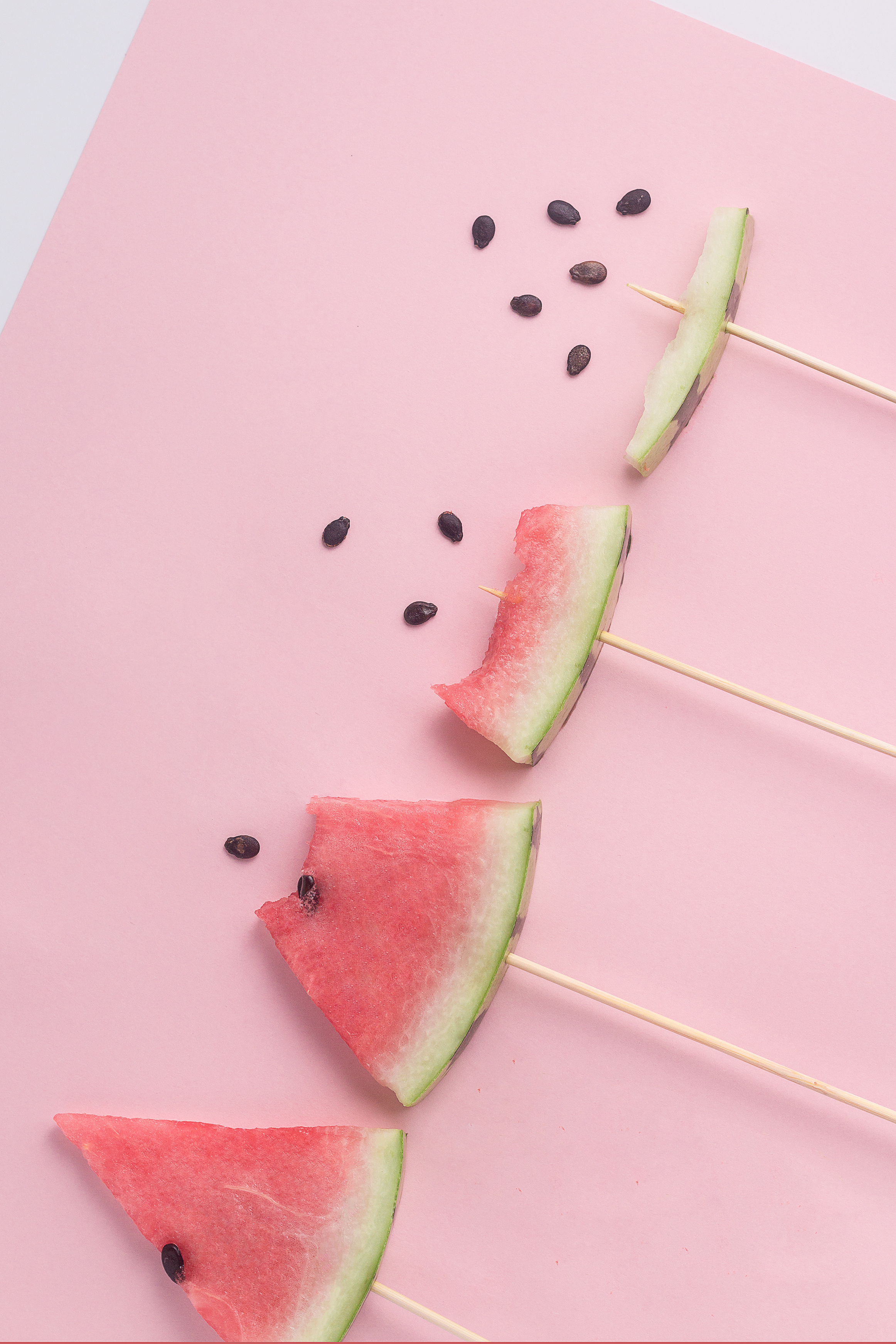 西瓜的创意拍摄