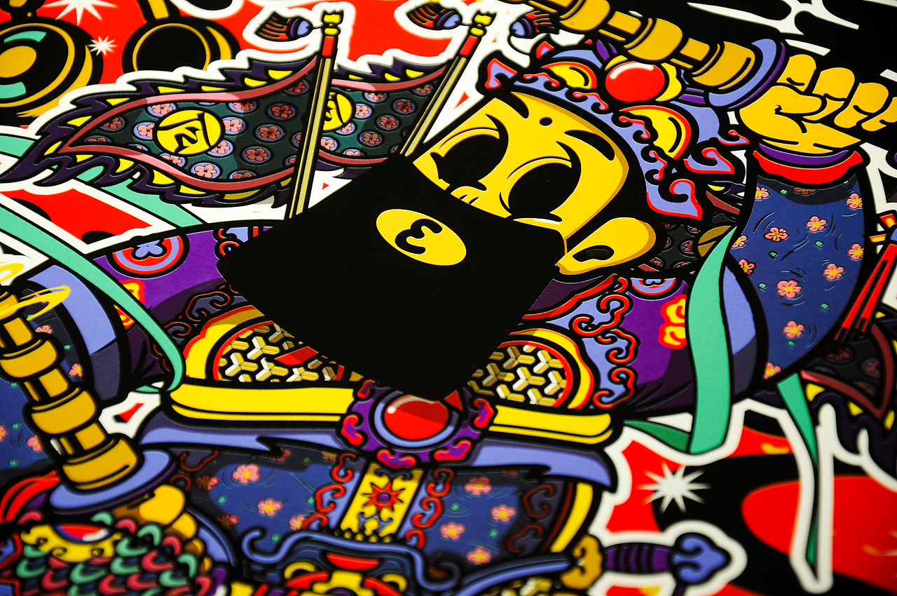 2017年礼-鸡年对联门神套装（图ZNjY5Nzc5MDg=） - 商业插画 - 站酷设计师David_大卫原创素材 - 站酷ZCOOL