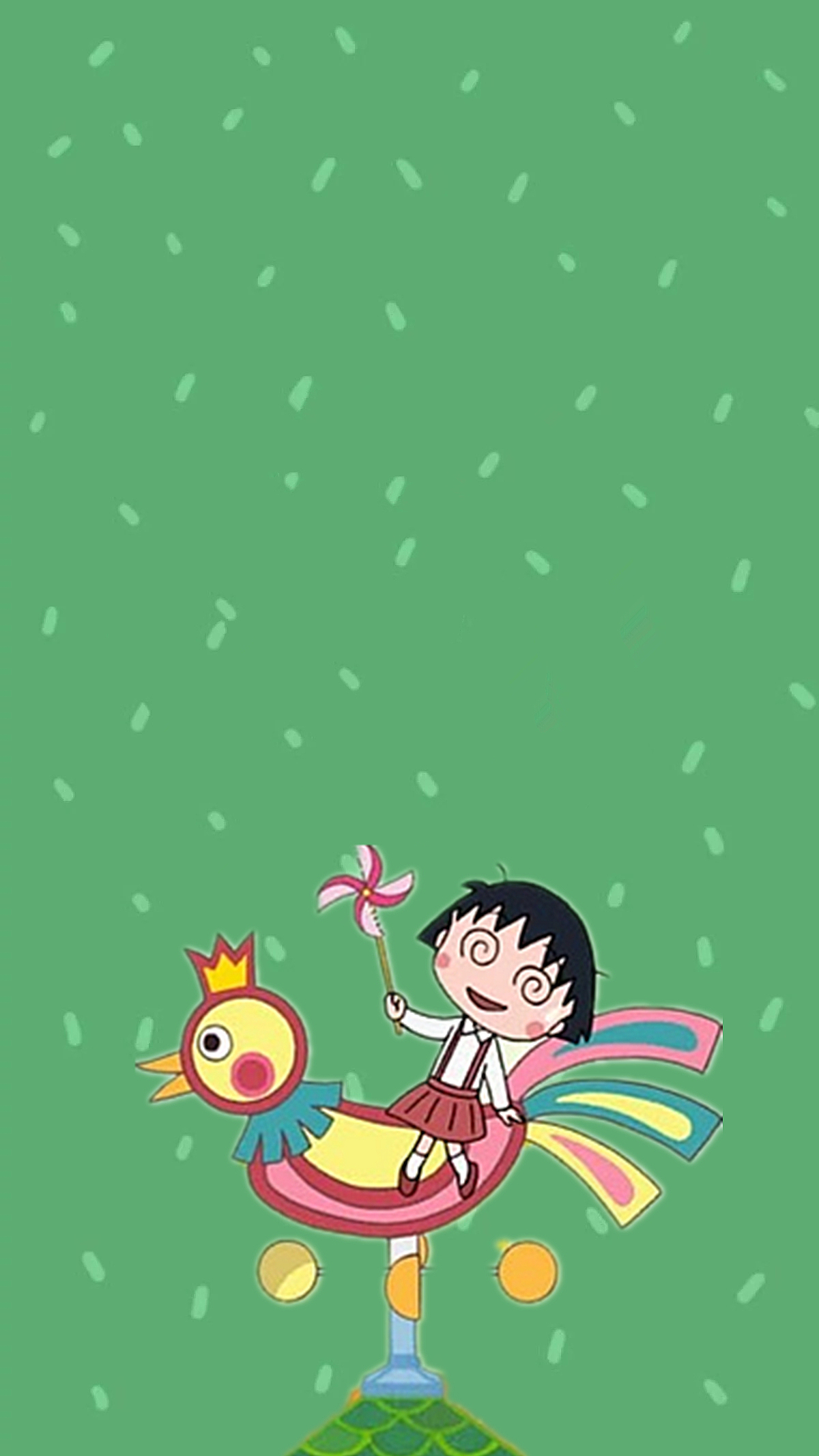 小丸子壁纸 绿色系（图ZMTI4MzU4ODAw） - 其他 - 站酷设计师Wiwe原创素材 - 站酷ZCOOL