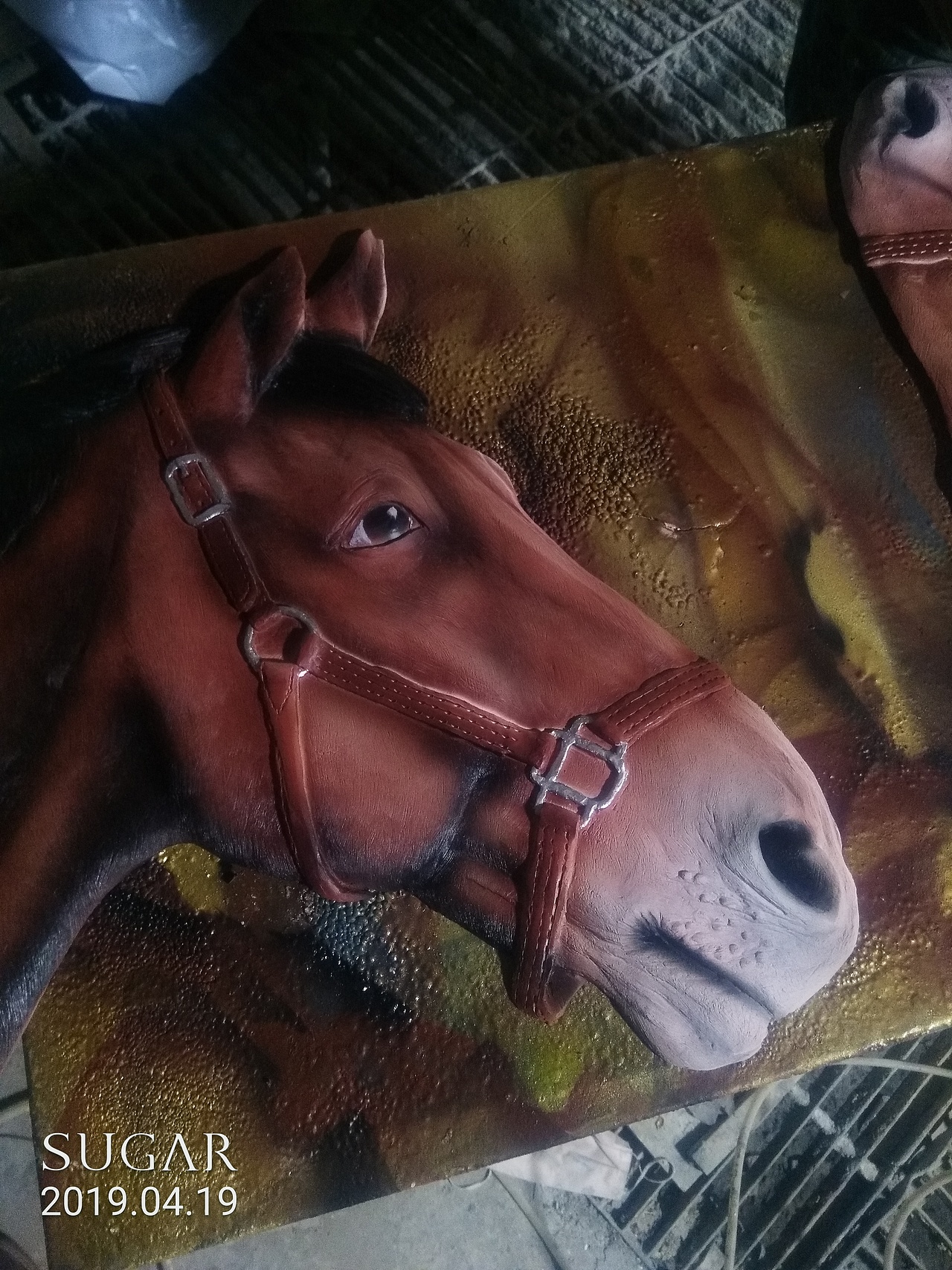 马的立体塑形及色彩表现