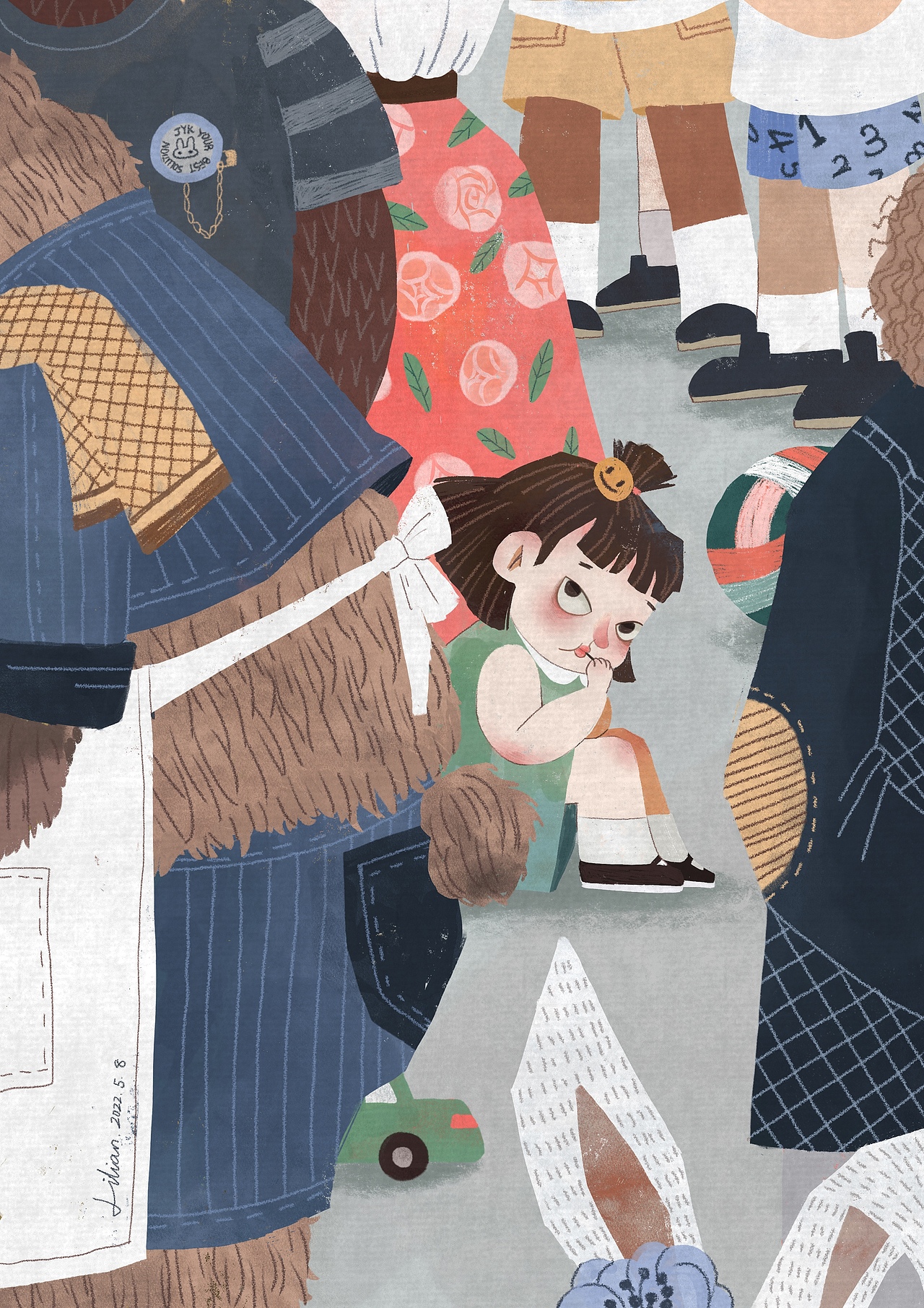 【解忧幼稚园】01（图ZMzAyNjU0MzEy） - 儿童插画 - 站酷设计师荔荔安原创素材 - 站酷ZCOOL